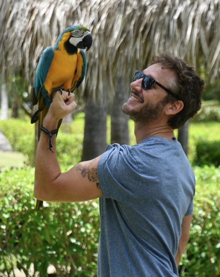 Benjamín Vicuña en República Dominicana.