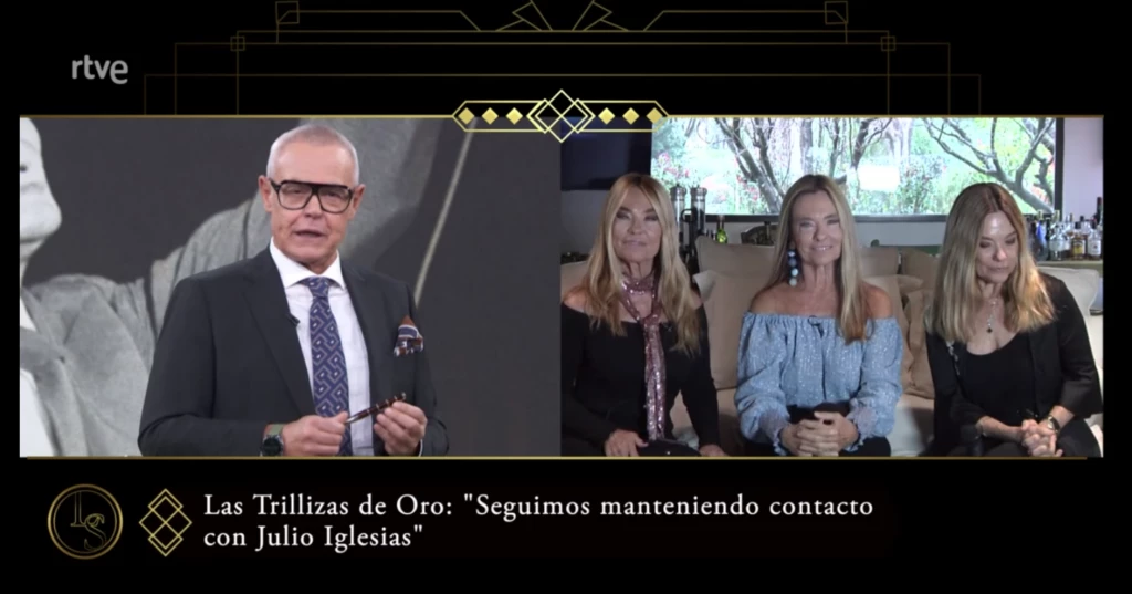 Las Trillizas de Oro en el especial de Julio Iglesias