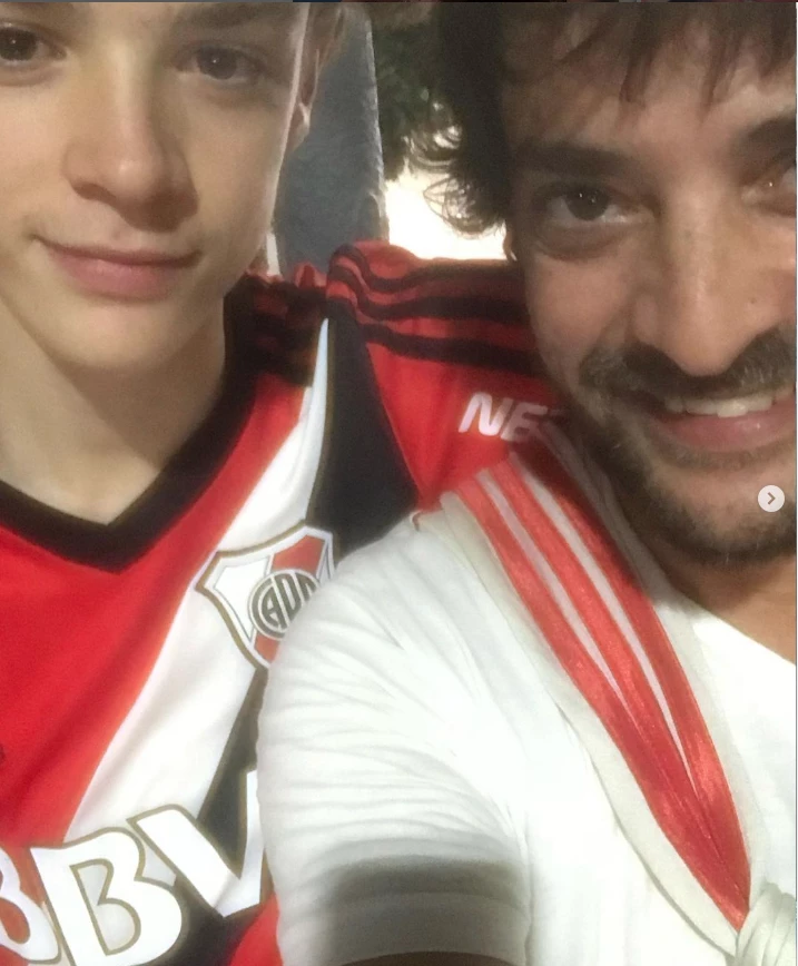 Vito Ragonese y su papá, Pablo Rago