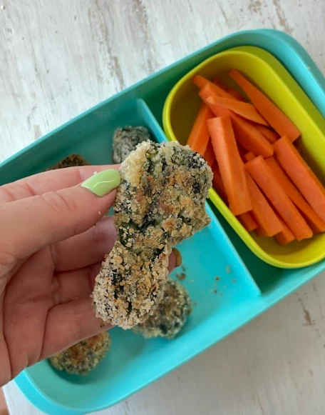 Patitas de pollo y espinaca