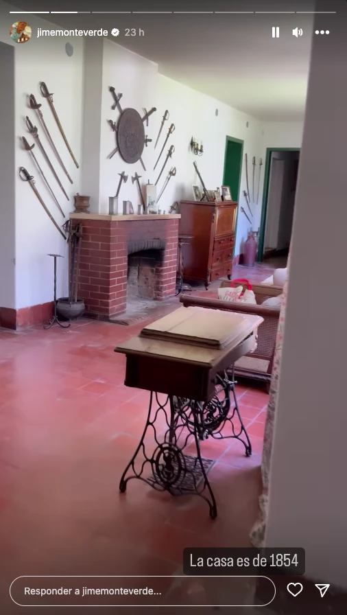 La casa colonial que compró Jimena Monteverde