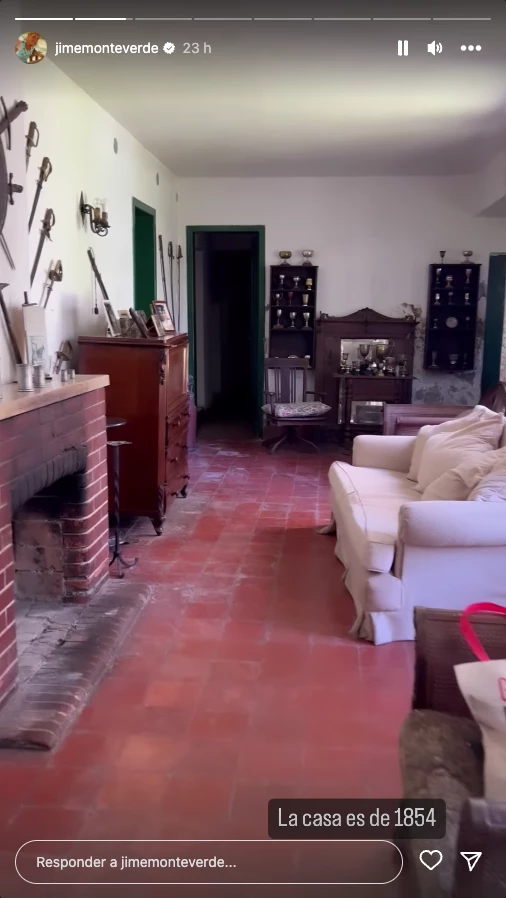 La casa colonial que compró Jimena Monteverde