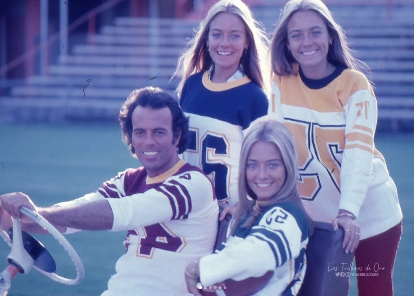 Las Trillizas de Oro y Julio Iglesias