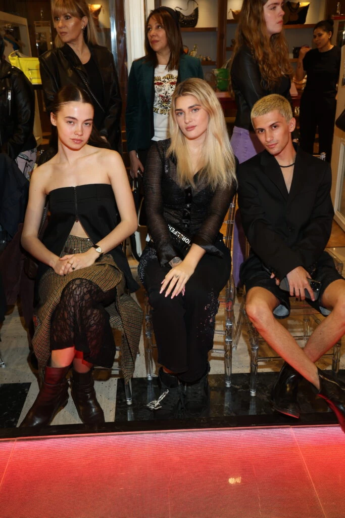 Carmela Albarracin, Marta Fort y Santiago Gonzalez en Colecciones by Patio Bullrich