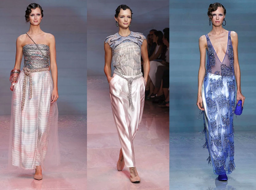 Desfile Giorgio Armani primavera verano 2024.