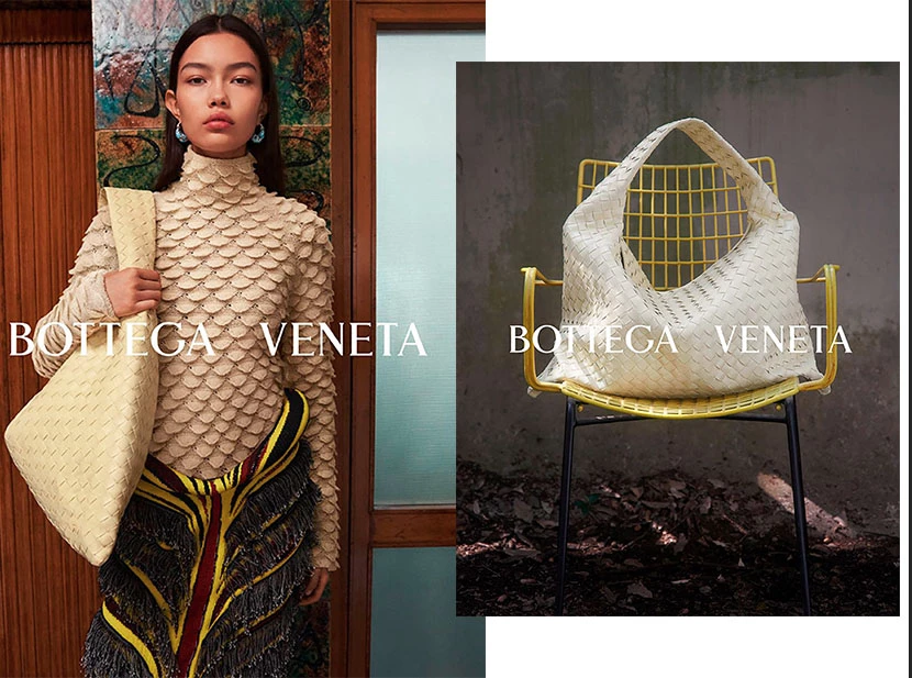 Bottega Veneta presenta el bolso Hop que es un homenaje al compromiso de la marca con el estilo y la artesanía atemporales.