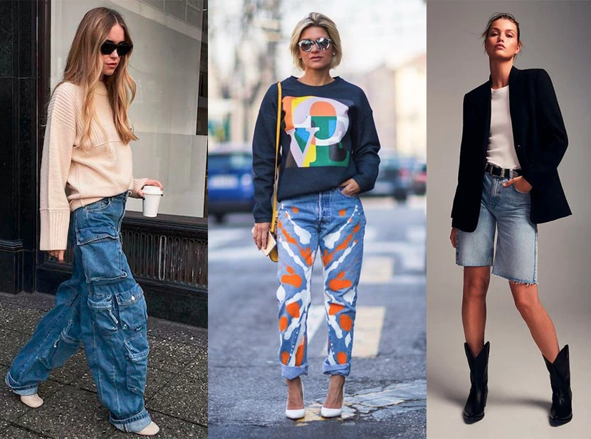 Los 6 jeans que serán tendencia en esta primavera 2023