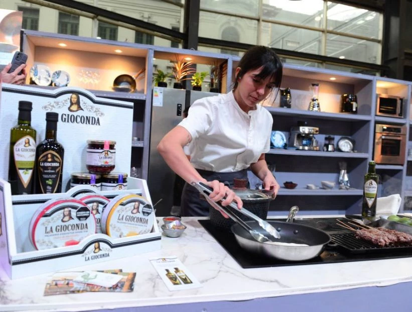 La receta salada y deliciosa de Felicitas Pizarro en la Feria Puro Diseño