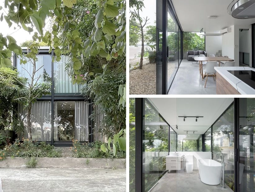 Así se diseñó una mini casa prefabricada de lujo