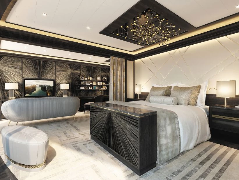 Increíble: así es la suite de crucero de lujo más grande del mundo