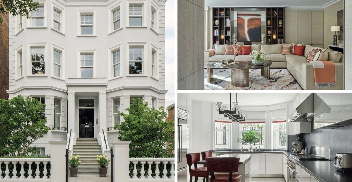 Para inspirarse: una espectacular casa en un lugar llamado Notting Hill ...