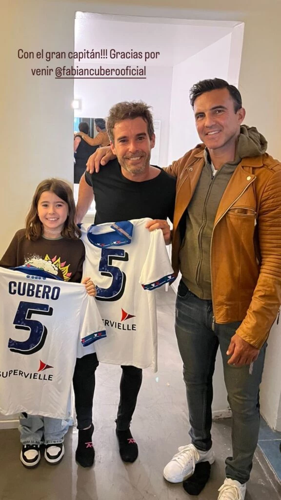 El gesto de Fabián Cubero con Rufina y Nicolás Cabré