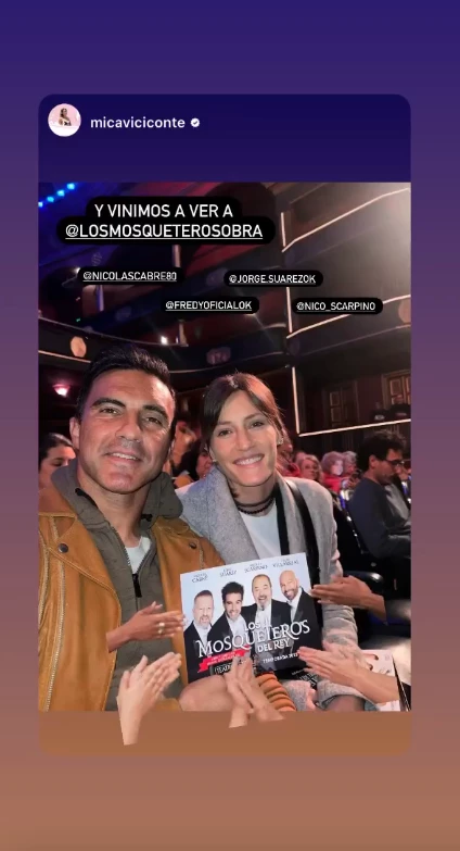 El gesto de Fabián Cubero con Rufina y Nicolás Cabré 