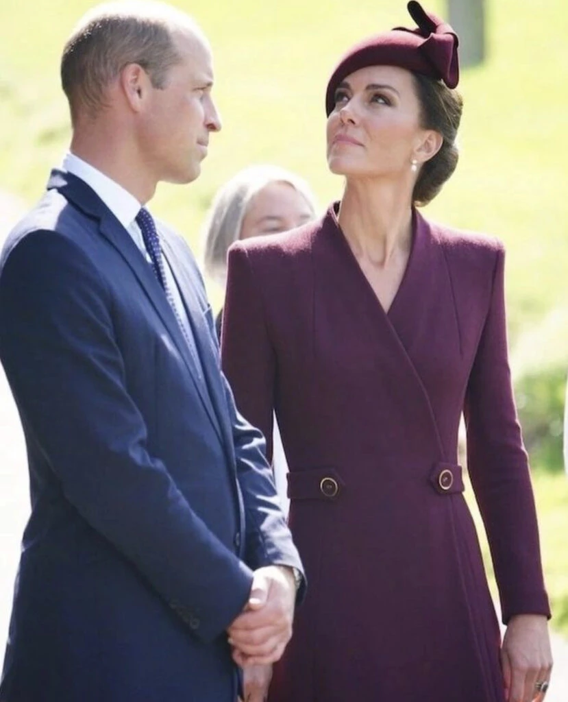 El look monocromático de Kate Middleton en Londres. Foto: Instagram.