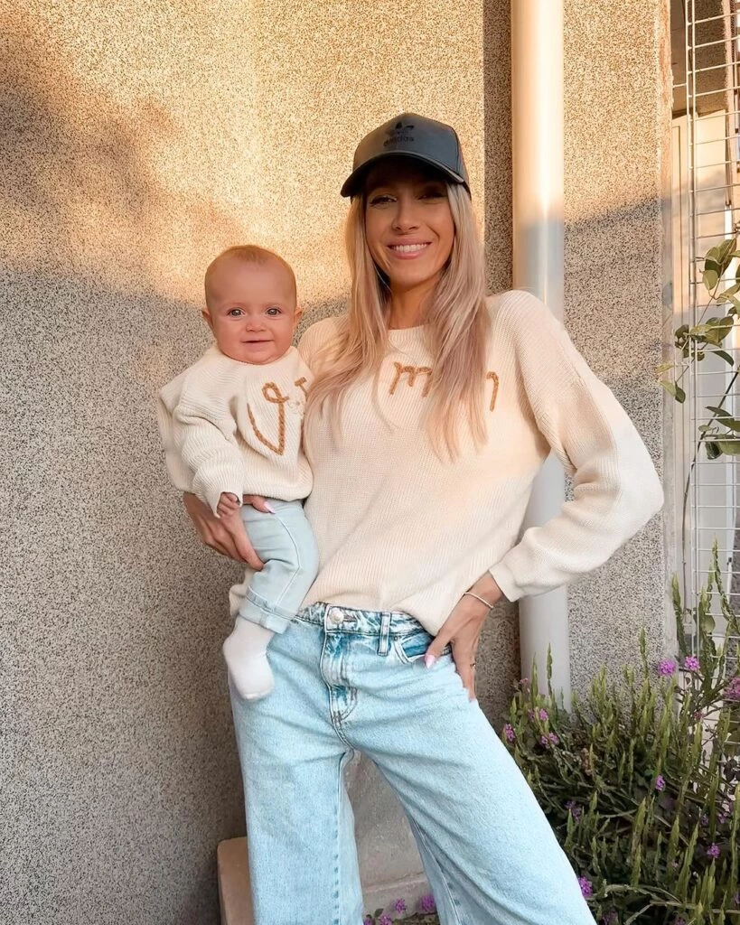 El twinning look de Cande Ruggeri y Vita, su hija