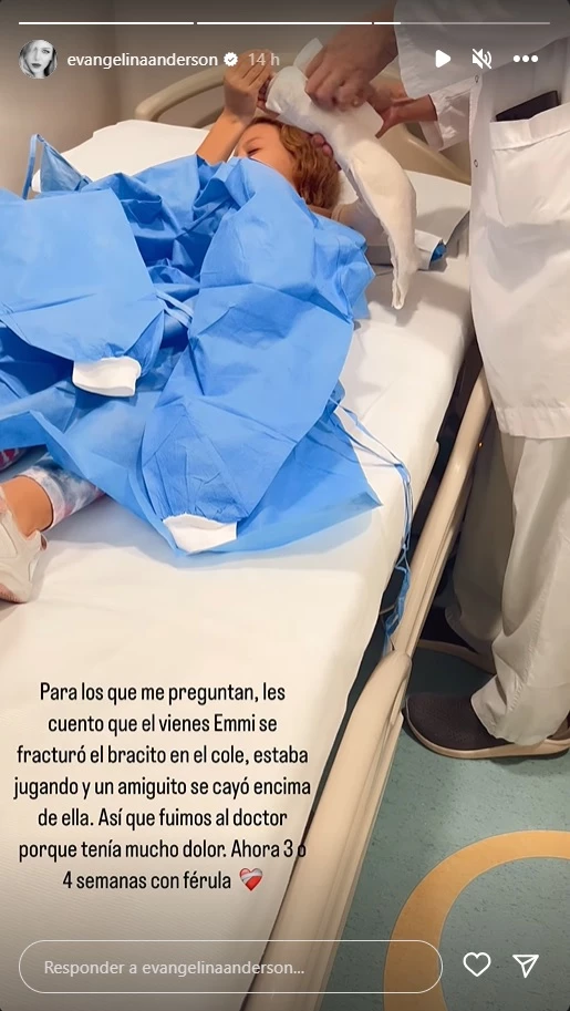 Emma Demichelis se accidento