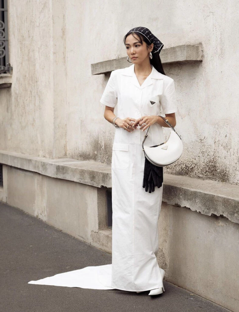 Estos son los mejores looks de street style de MFW. Foto: Instagram.