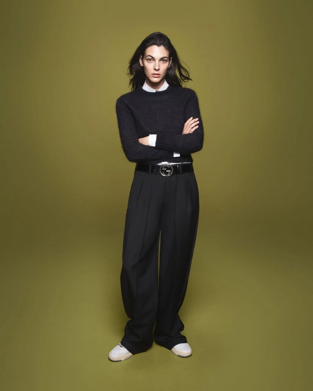 Campaña de Gucci otoño invierno 2023/24 con la top Vittoria Ceretti