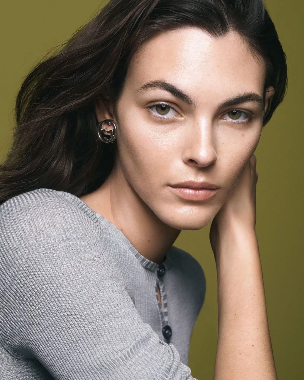 Campaña de Gucci otoño invierno 2023/24 con la top Vittoria Ceretti