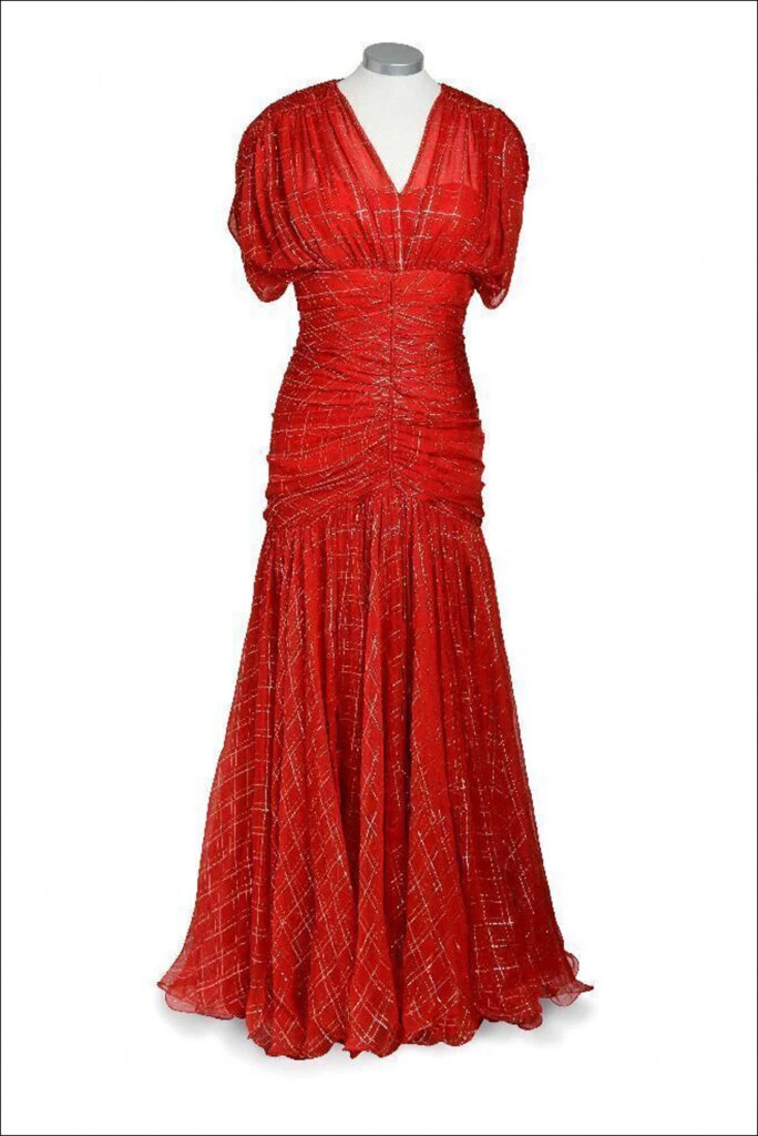 Vestido que subastaron de Lady Di