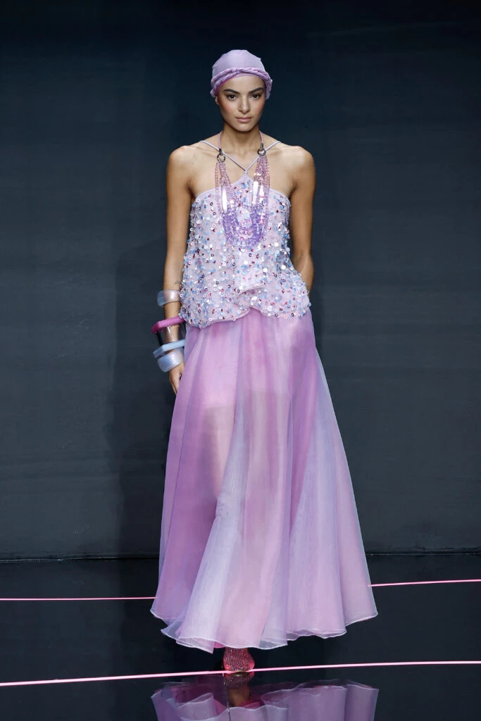 Emporio Armani en el Milan Fashion Week. Foto: Fotonoticias.