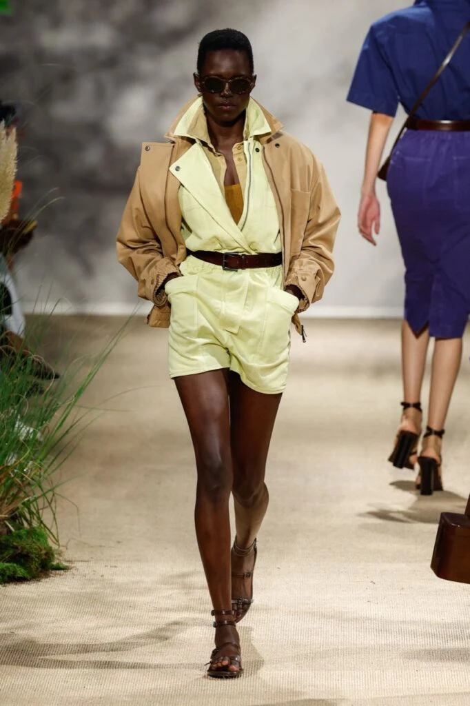Desfile primavera verano 2024 de Max Mara en la Semana de Moda de Milán.