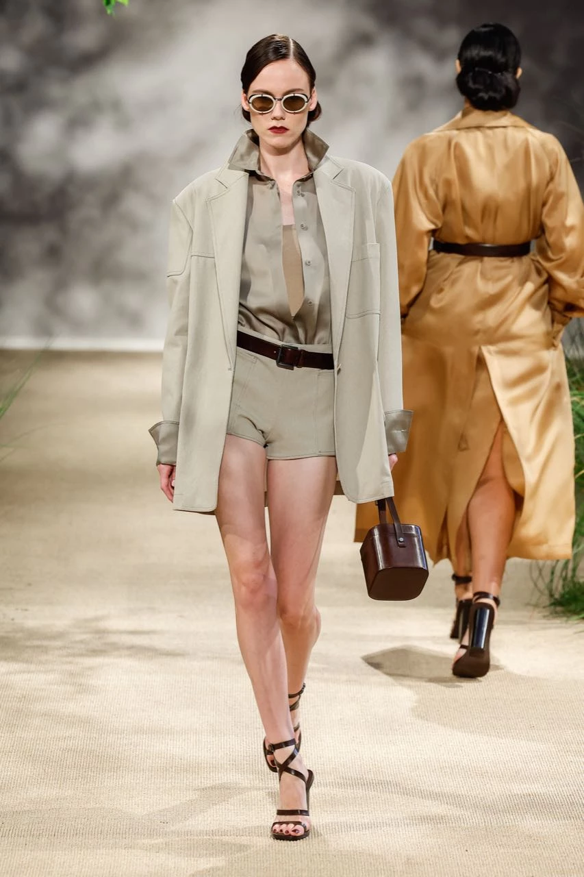 Desfile primavera verano 2024 de Max Mara en la Semana de Moda de Milán.