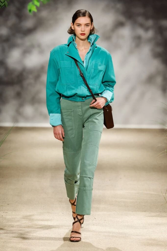 Desfile primavera verano 2024 de Max Mara en la Semana de Moda de Milán.