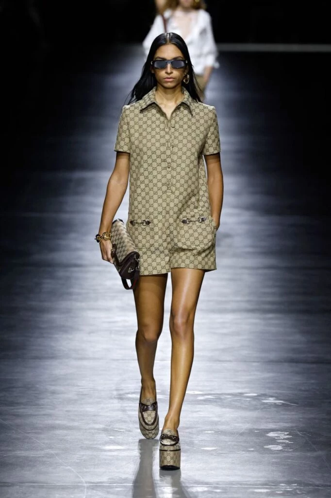 Desfile primavera verano 2024 de Gucci en Milán Fashion Week