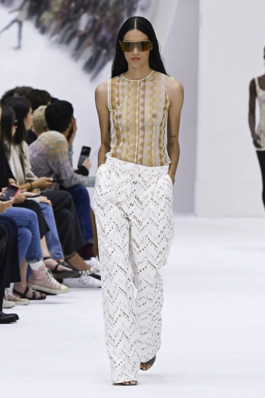 Desfile primavera verano 2024 de Missoni en la Semana de Moda de Milán.