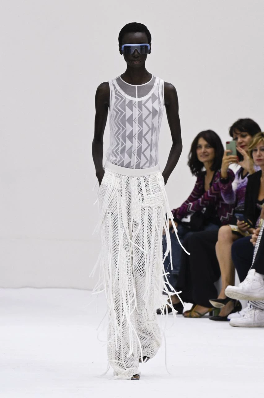 Desfile primavera verano 2024 de Missoni en la Semana de Moda de Milán.