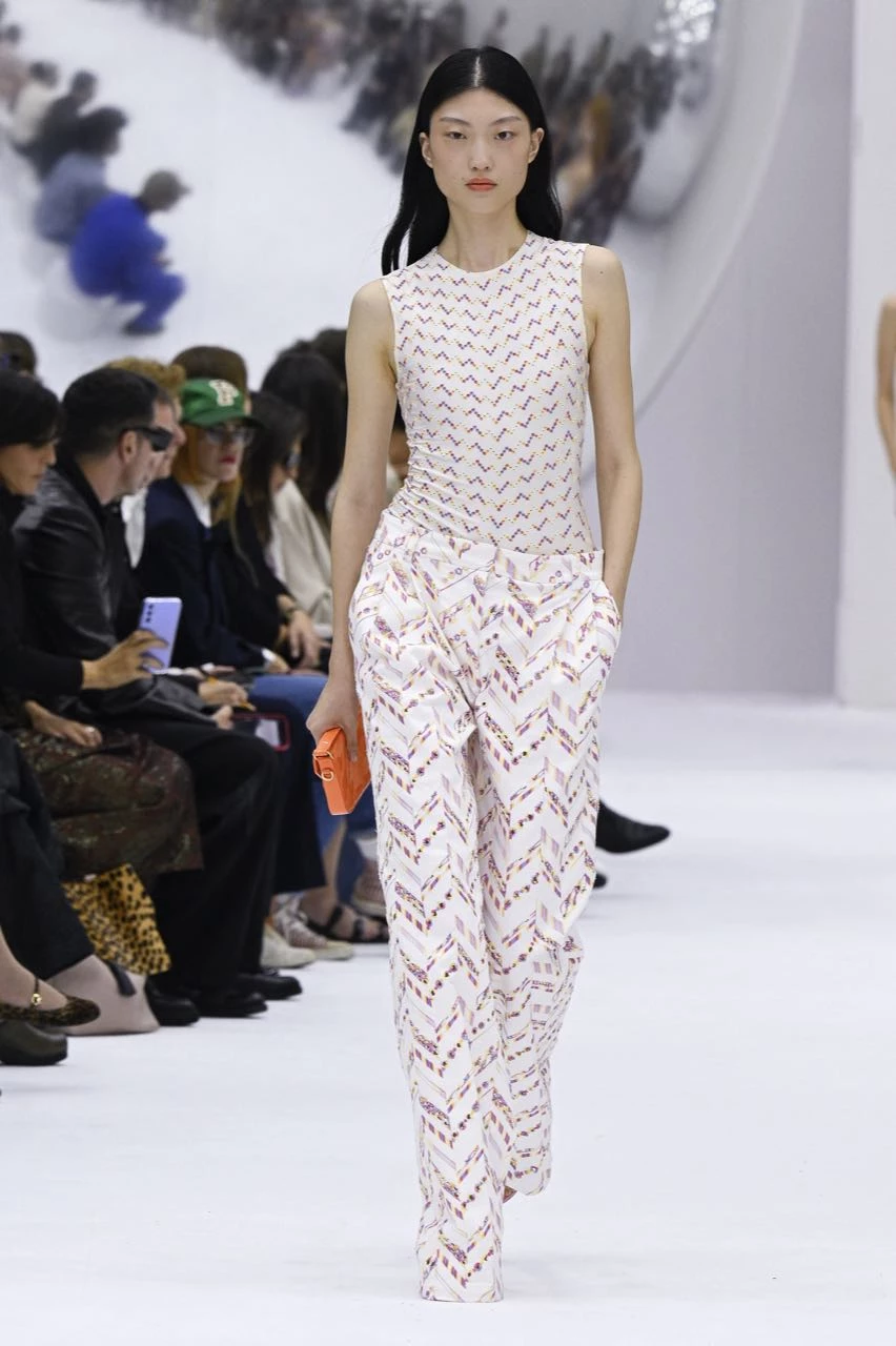 Desfile primavera verano 2024 de Missoni en la Semana de Moda de Milán.