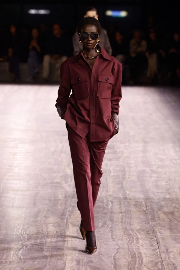 Desfile Saint Laurent primavera verano 2024.