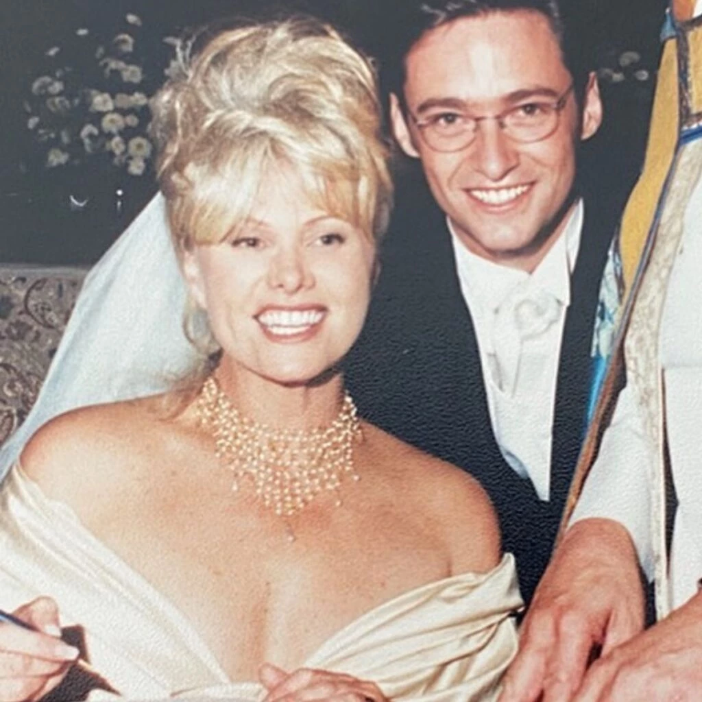 Hugh Jackman y Deborra-lee