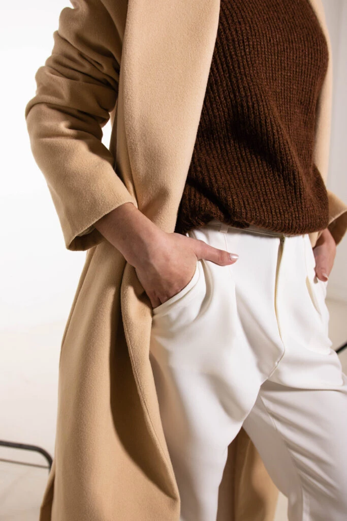 Moda practica pantalón blanco