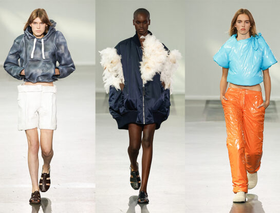 JW Anderson, lo más sorprendente de la Semana de la Moda de Londres: ropa inflada y prendas que parecen de plastilina