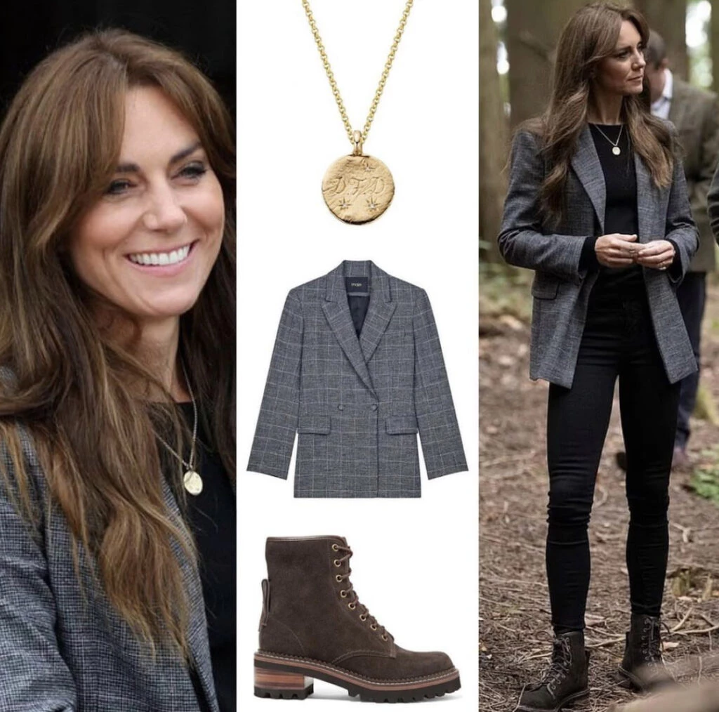 Kate Middleton apostó por un outfit casual y deslumbró en una visita a Hereford. Foto: Instagram.