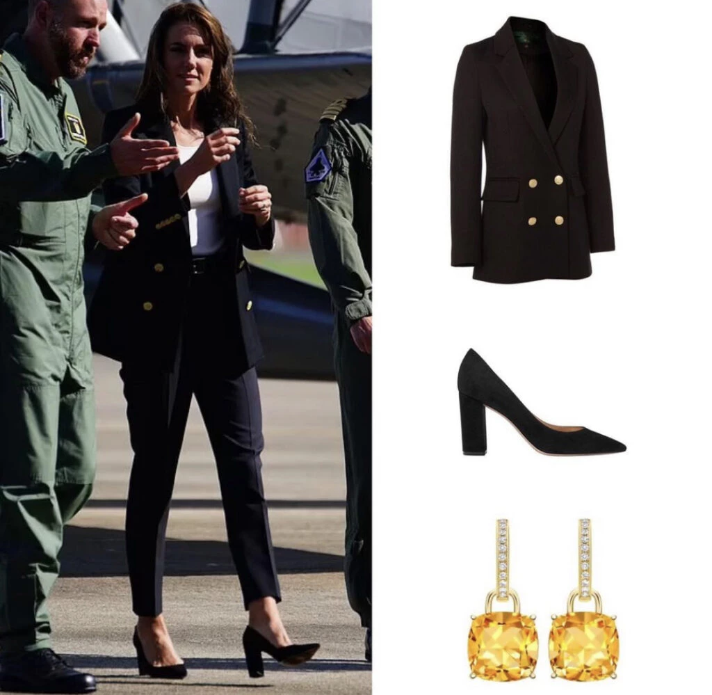 Kate Middleton usó el look perfecto para comenzar la semana. Foto: Instagram.