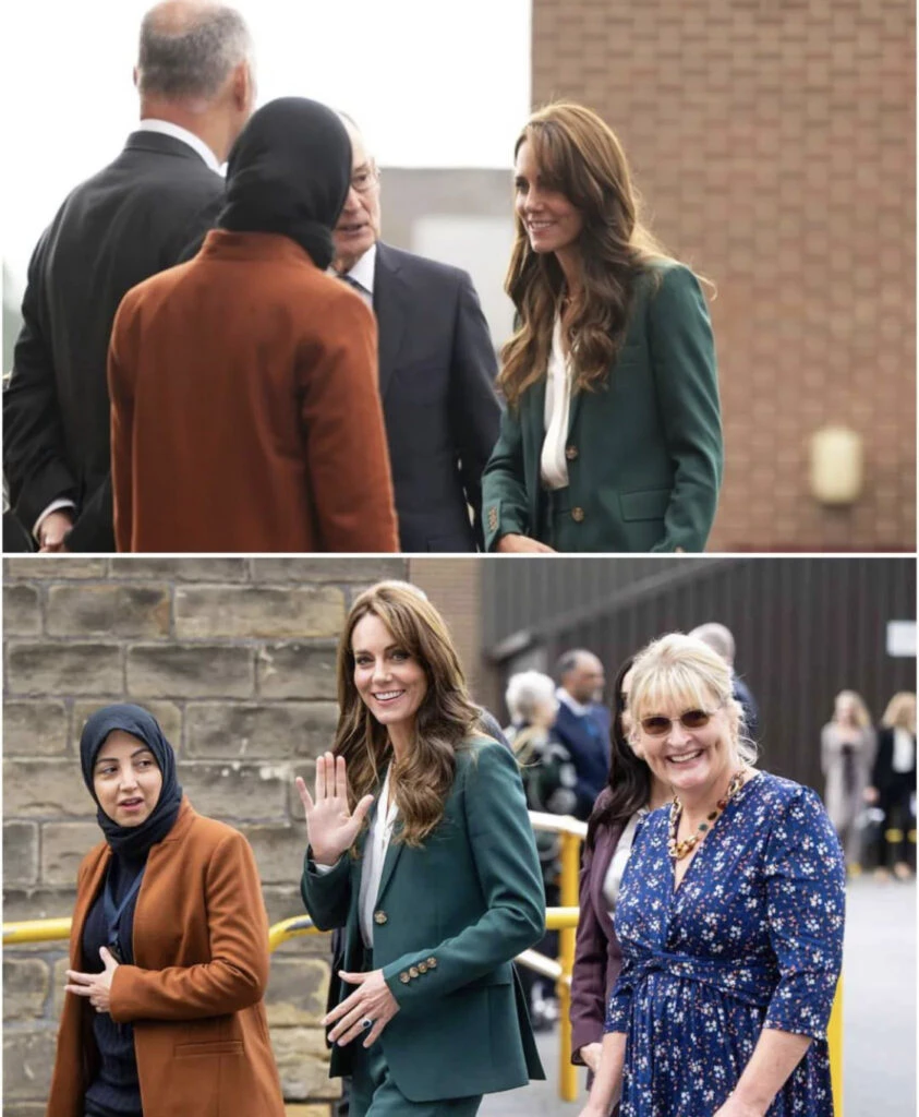 Kate Middleton usó un look sastrero y sorprendió. Foto: Instagram.