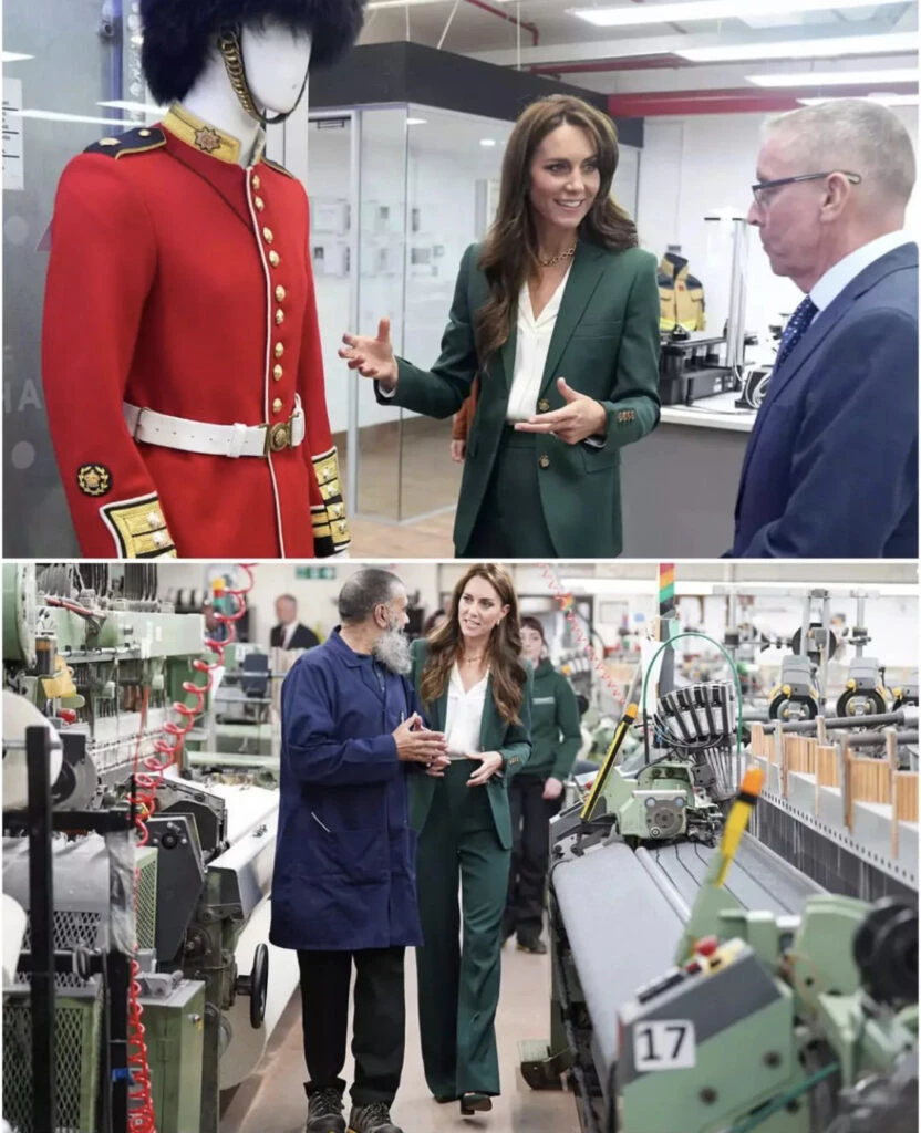 Kate Middleton usó un look sastrero y sorprendió. Foto: Instagram.