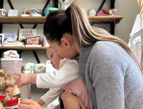 La divertida tarde de juegos de Ana García Moritán y Pampita