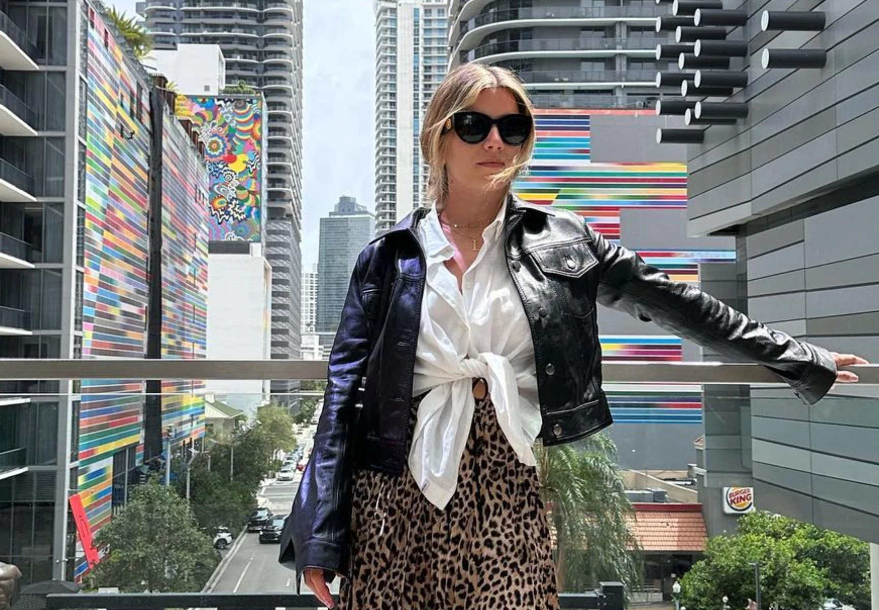 Los looks fashionistas de Laurita Fernández en Nueva York