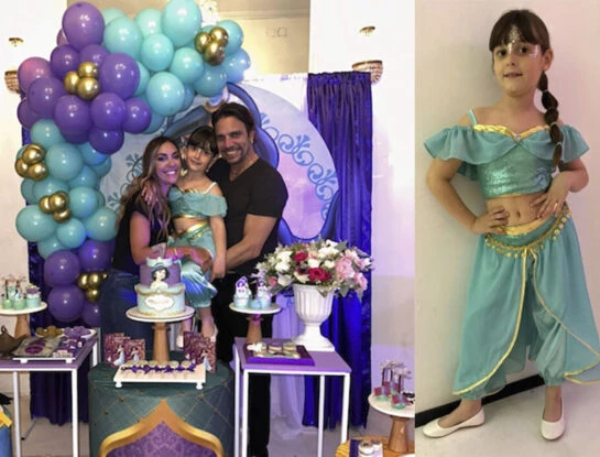 Las fotos del cumpleaños número 7 de Moorea, la hija de Floppy Tesouro: con temática de "Aladdin"