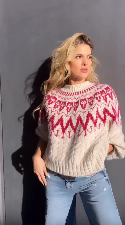 Mery del Cerro y los looks anti frío más fáciles de armar a parti de básicos del placard