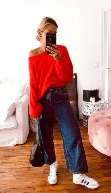 Mery del Cerro y los looks anti frío más fáciles de armar a parti de básicos del placard