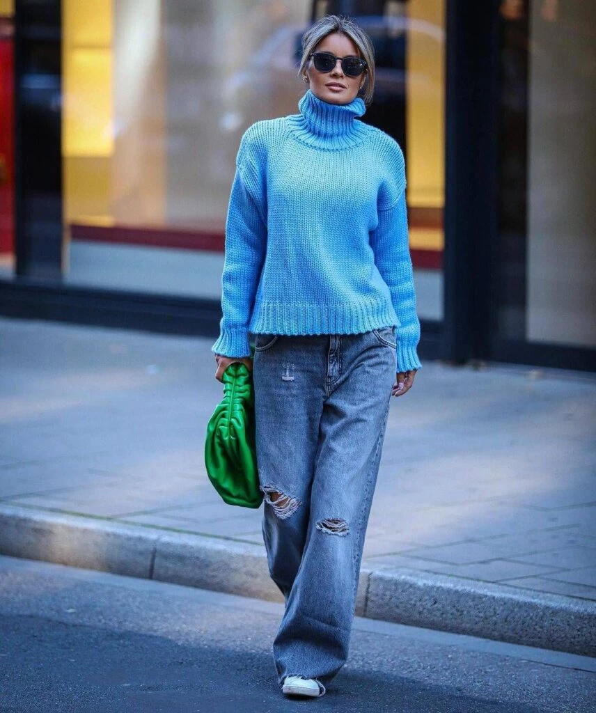 Mery del Cerro y los looks anti frío más fáciles de armar a parti de básicos del placard