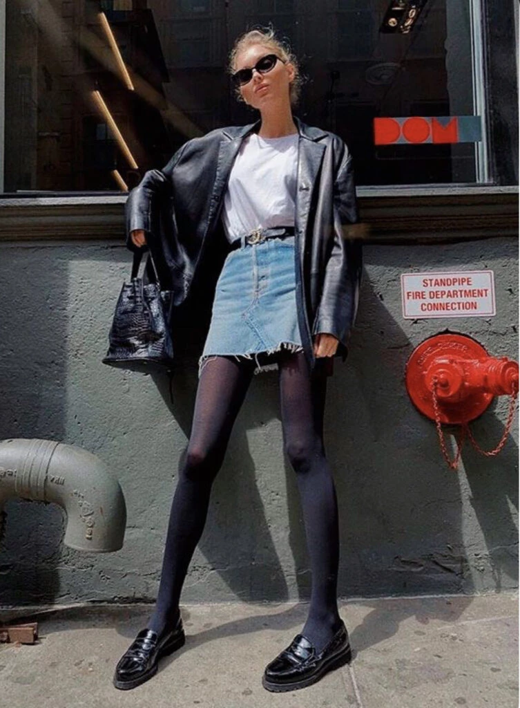 Model off duty, la tendencia que será furor. Foto: Pinterest.