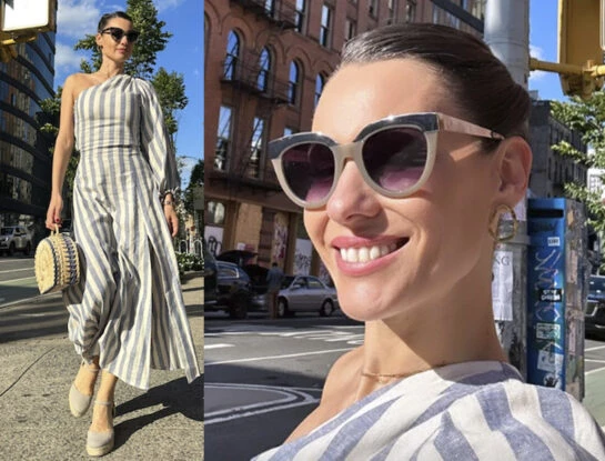 Pampita y su look a puro glamour en Nueva York: llevó los zapatos tendencia de la primavera y preferidos de Letizia Ortiz