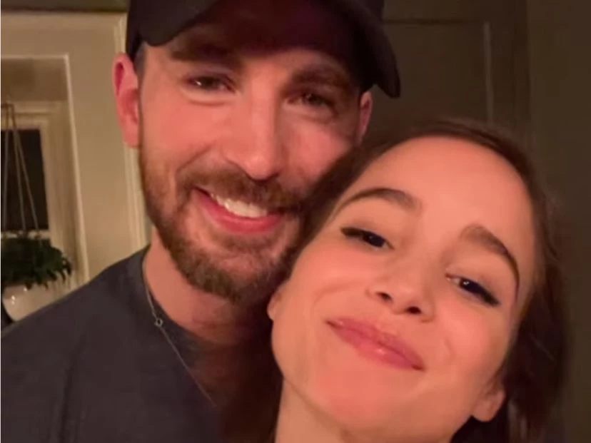 Chris Evans y Alba Baptista