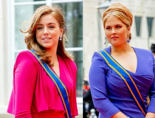 Los increíbles looks de Amalia y Alexia, las hijas de Máxima Zorreguieta, por el Día del Príncipe